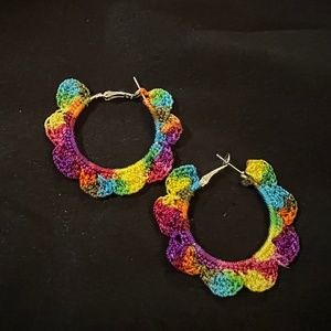 Crocheted Earrings (handmade)